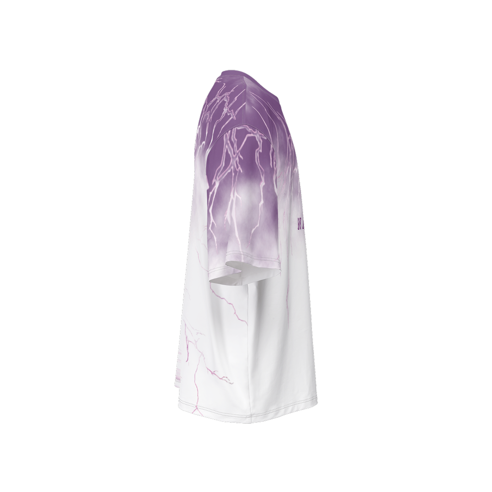 Purple Storm - Oversized Short-Sleeve T-Shirt