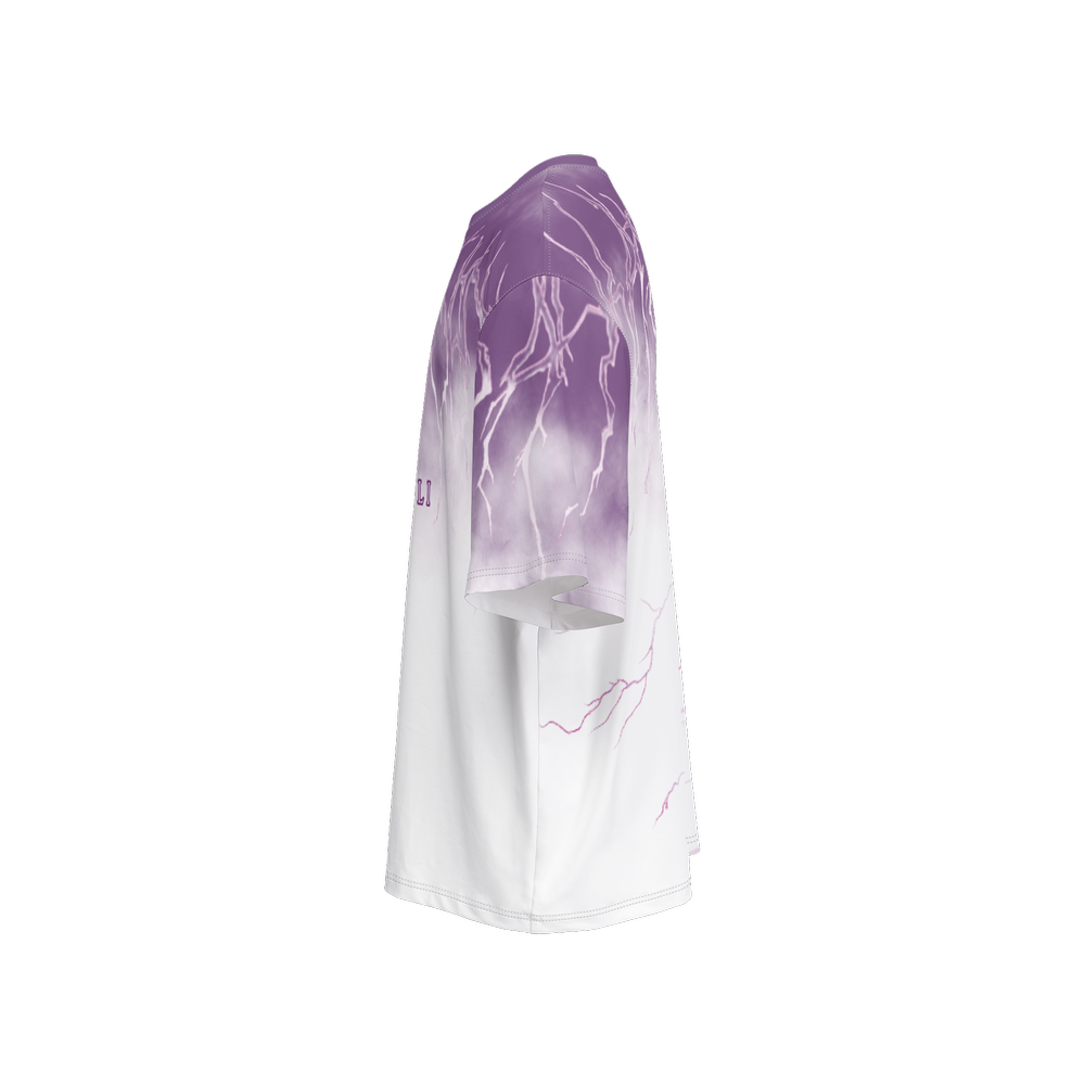 Purple Storm - Oversized Short-Sleeve T-Shirt