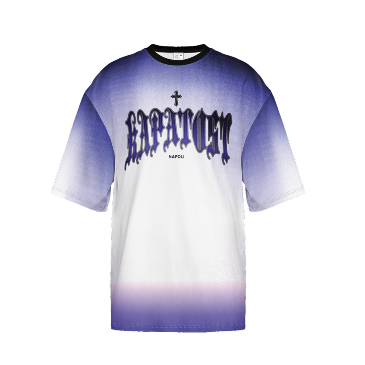 Gothic Oversized Short-Sleeve T-Shirt