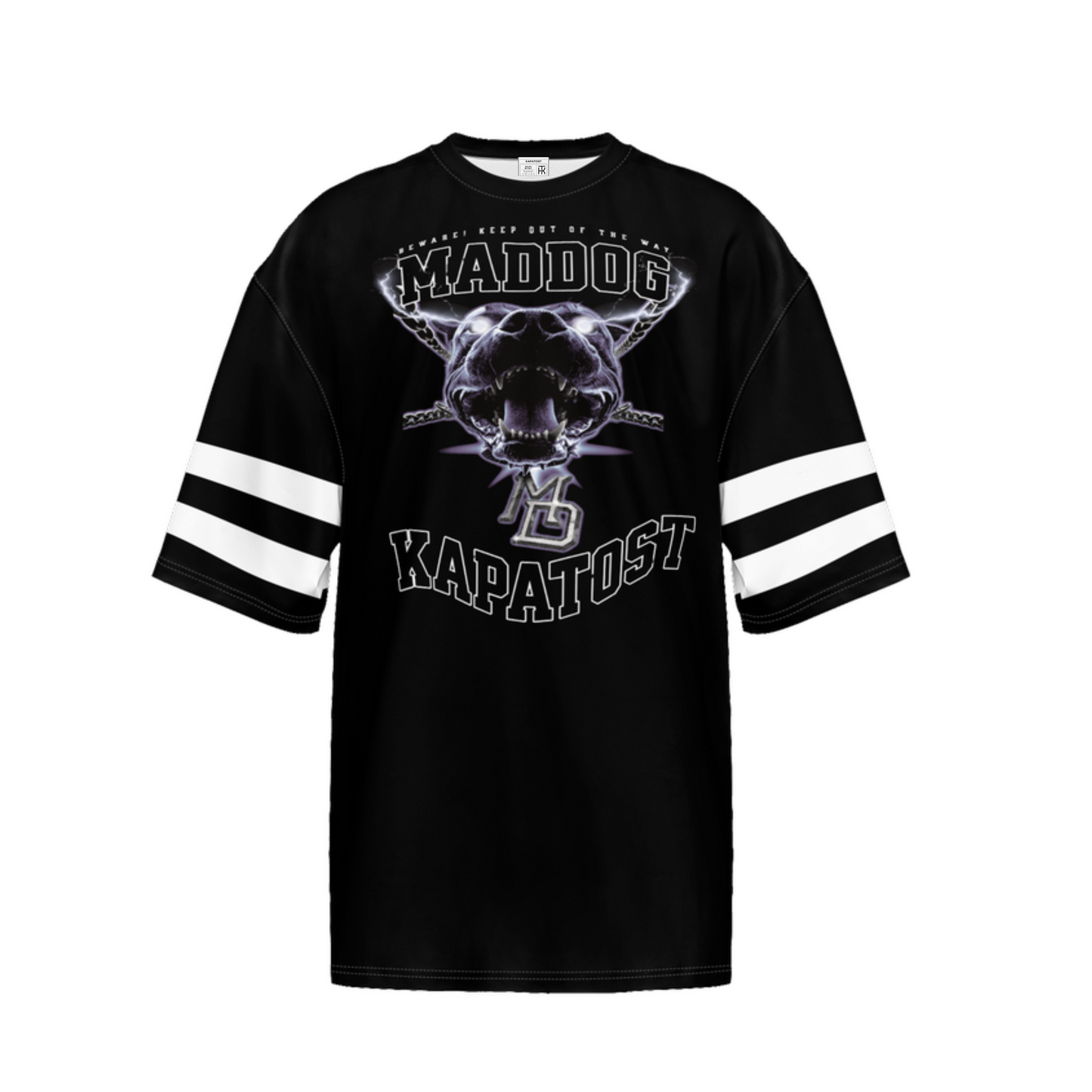 Pit Angry - Oversized Short-Sleeve T-Shirt
