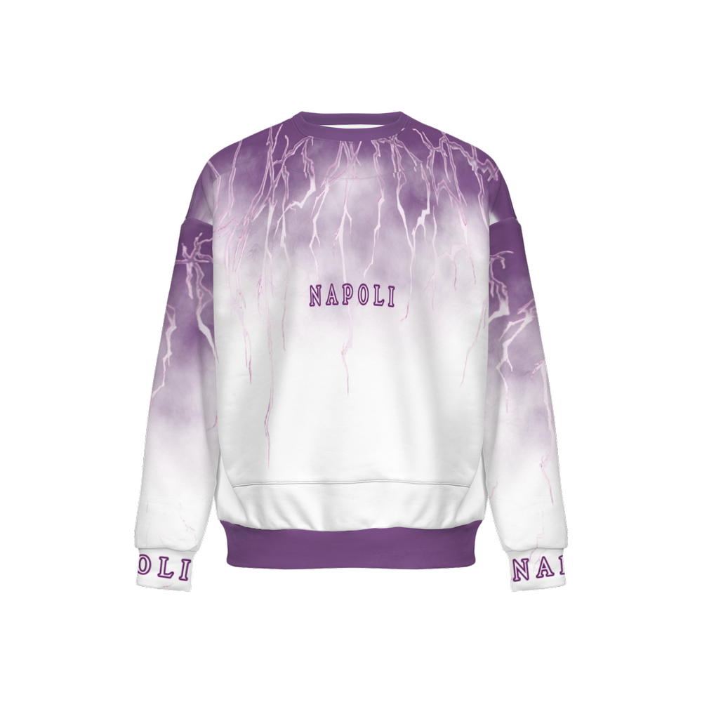 Purple Storm - Felpa Girocollo