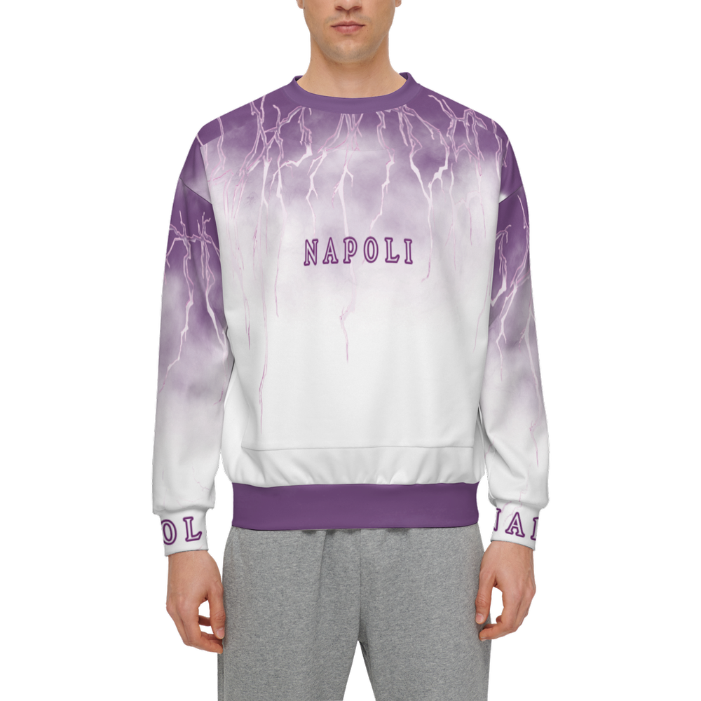 Purple Storm - Felpa Girocollo