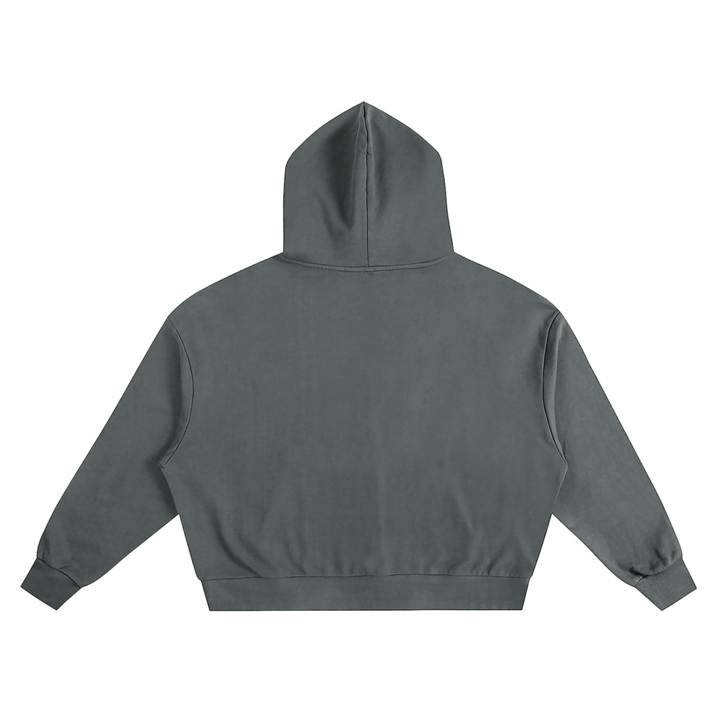 Felpa con cappuccio oversize squadrata