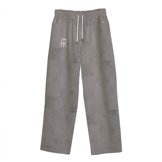 Scratch Grey Pantaloni a gamba larga