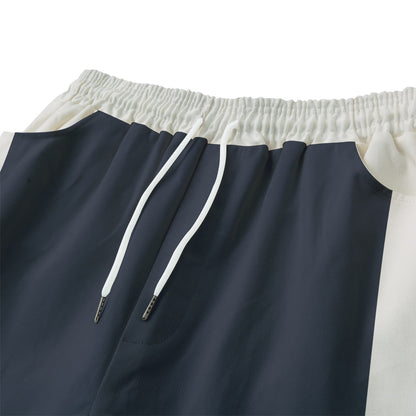 Contrast Panel Pantaloncino | 245G Cotton