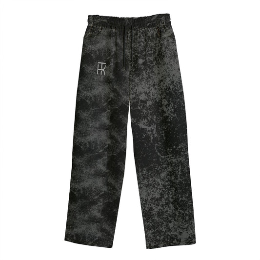 Scratch Black Pantaloni a gamba larga