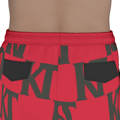 Cargo Pants Multi-Pockets - Red Print