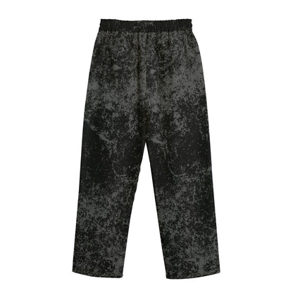 Scratch Black Pantaloni a gamba larga