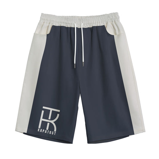 Contrast Panel Pantaloncino | 245G Cotton