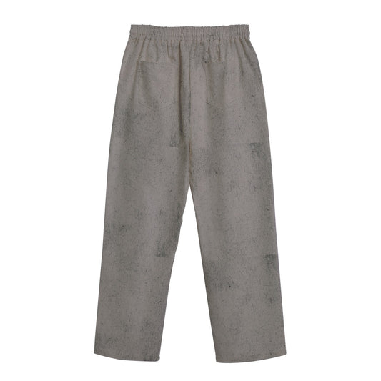 Scratch Grey Pantaloni a gamba larga