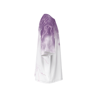 Purple Storm - Oversized Short-Sleeve T-Shirt
