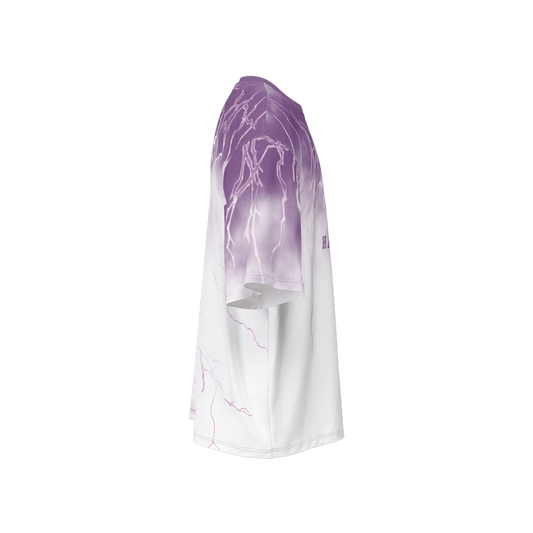 Purple Storm - Oversized Short-Sleeve T-Shirt