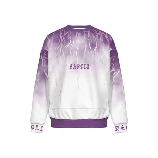 Purple Storm - Felpa Girocollo