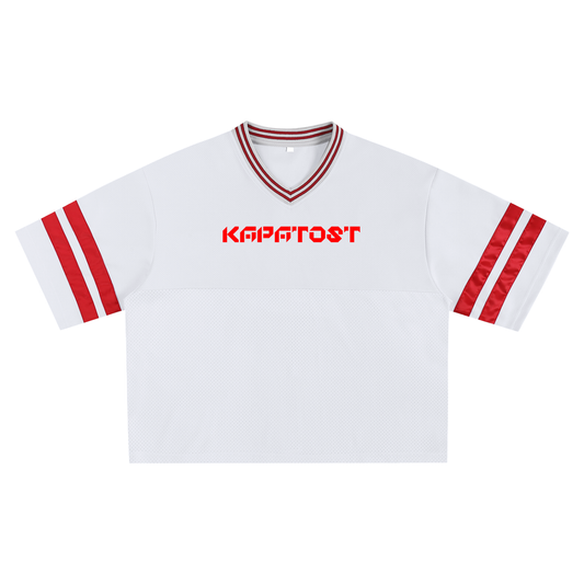 Taped Mesh Boxy T-shirt